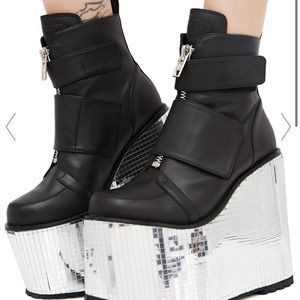 Club EXX Disco Platform Boots